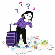 Dessin en direct, journée de clôture projet MOBILES
"Comment s'approprier une nouvelle ville ?"