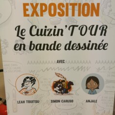 Exposition Cuizin'Tour en BD